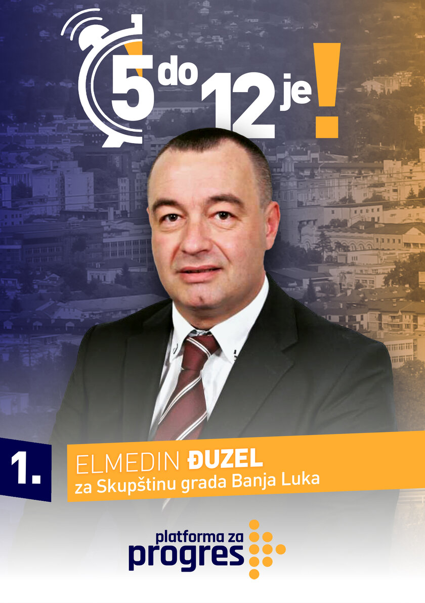 Elmedin Đuzel - kandidat za Skupštinu grada Banja Luka