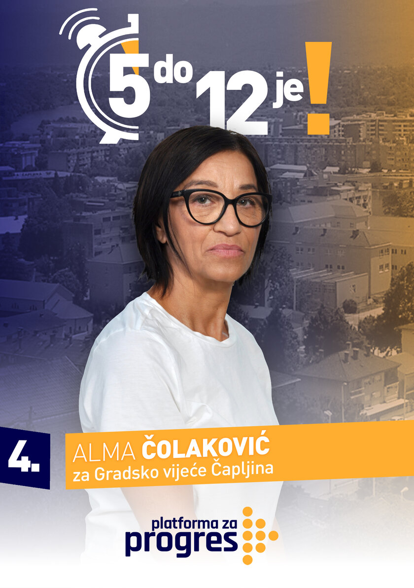 Alma Čolaković - kandidat za Gradsko vijeće Čapljine