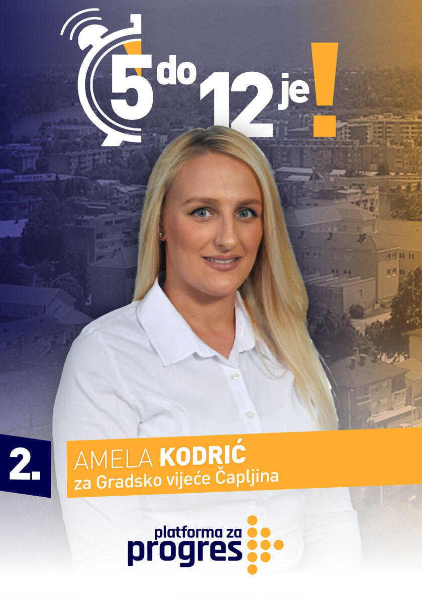 Amela Kodrić - kandidat za Gradsko vijeće Čapljine