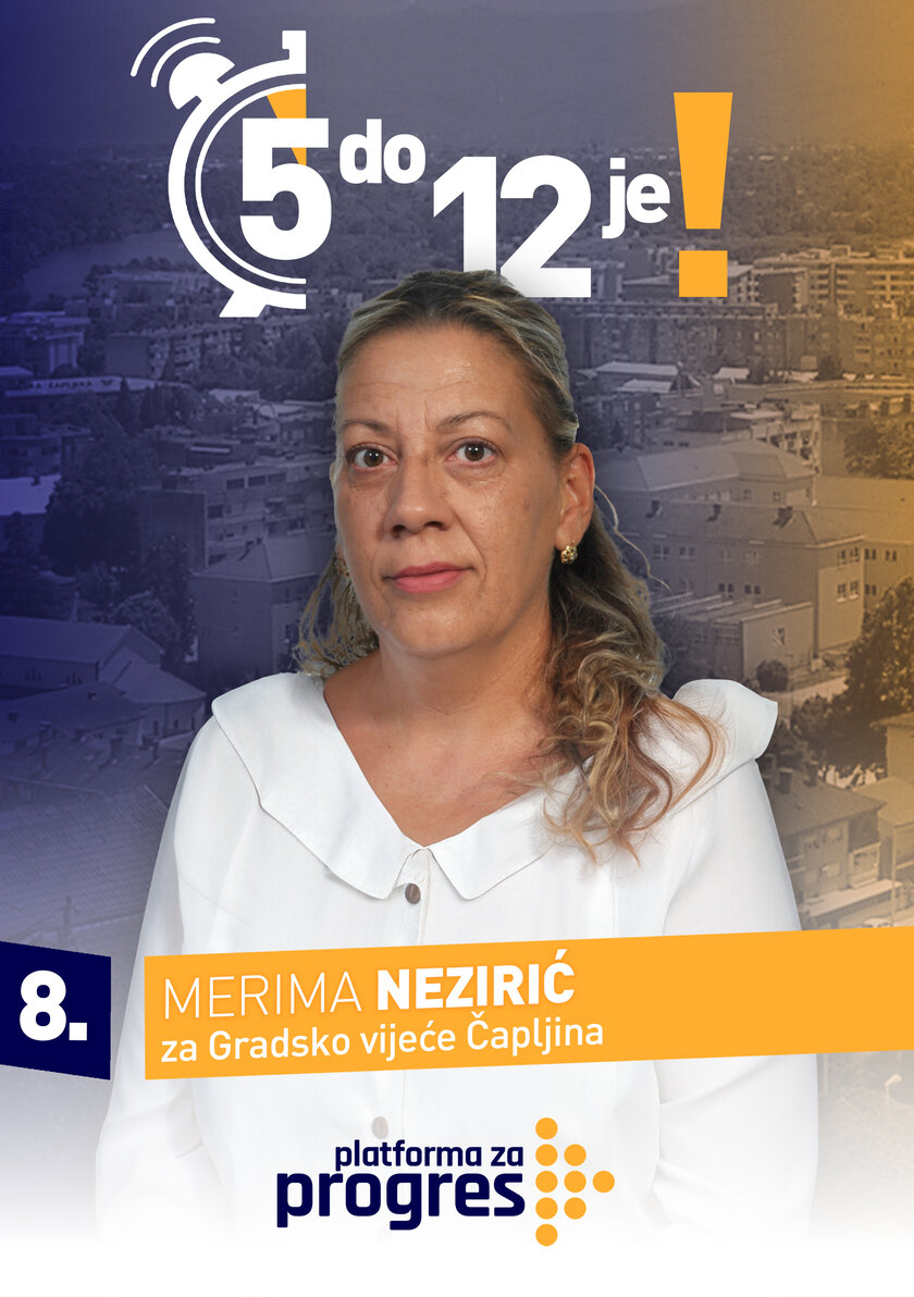 Merima Nezirić - kandidat za Gradsko vijeće Čapljine