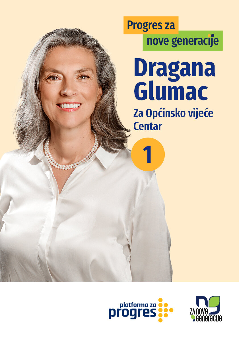 Dragana Glumac - kandidat za Općinsko vijeće općine Centar Sarajevo