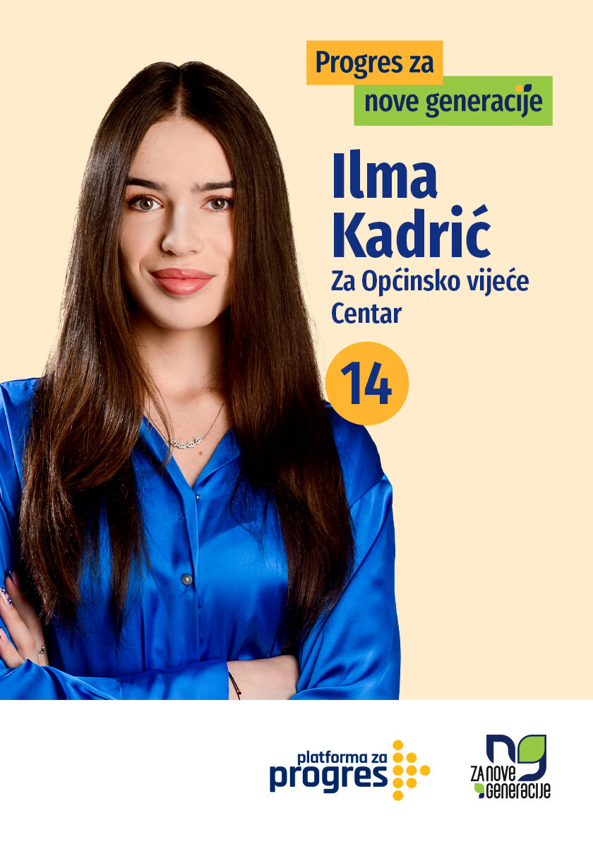 Ilma Kadrić - kandidat za Općinsko vijeće općine Centar Sarajevo