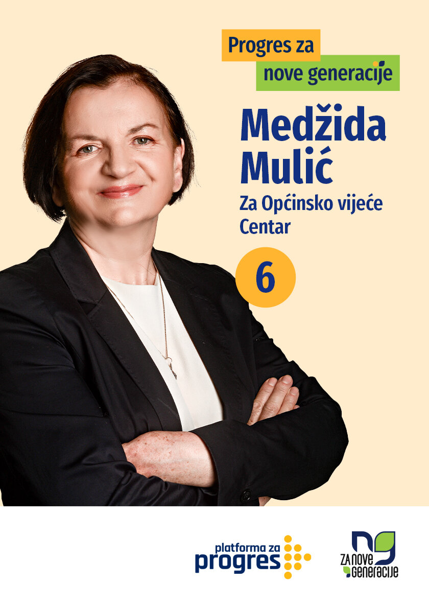 Medžida Mulić - kandidat za Općinsko vijeće općine Centar Sarajevo