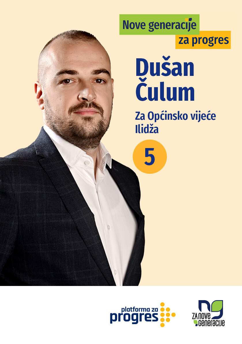 Dušan Čulum - kandidat za Općinsko vijeće općine Ilidža