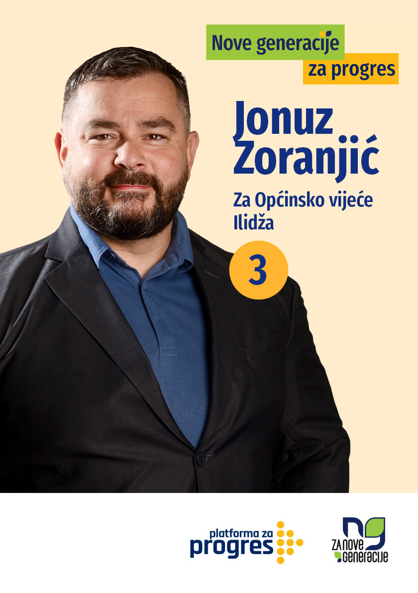 Jonuz Zoranjić - kandidat za Općinsko vijeće općine Ilidža