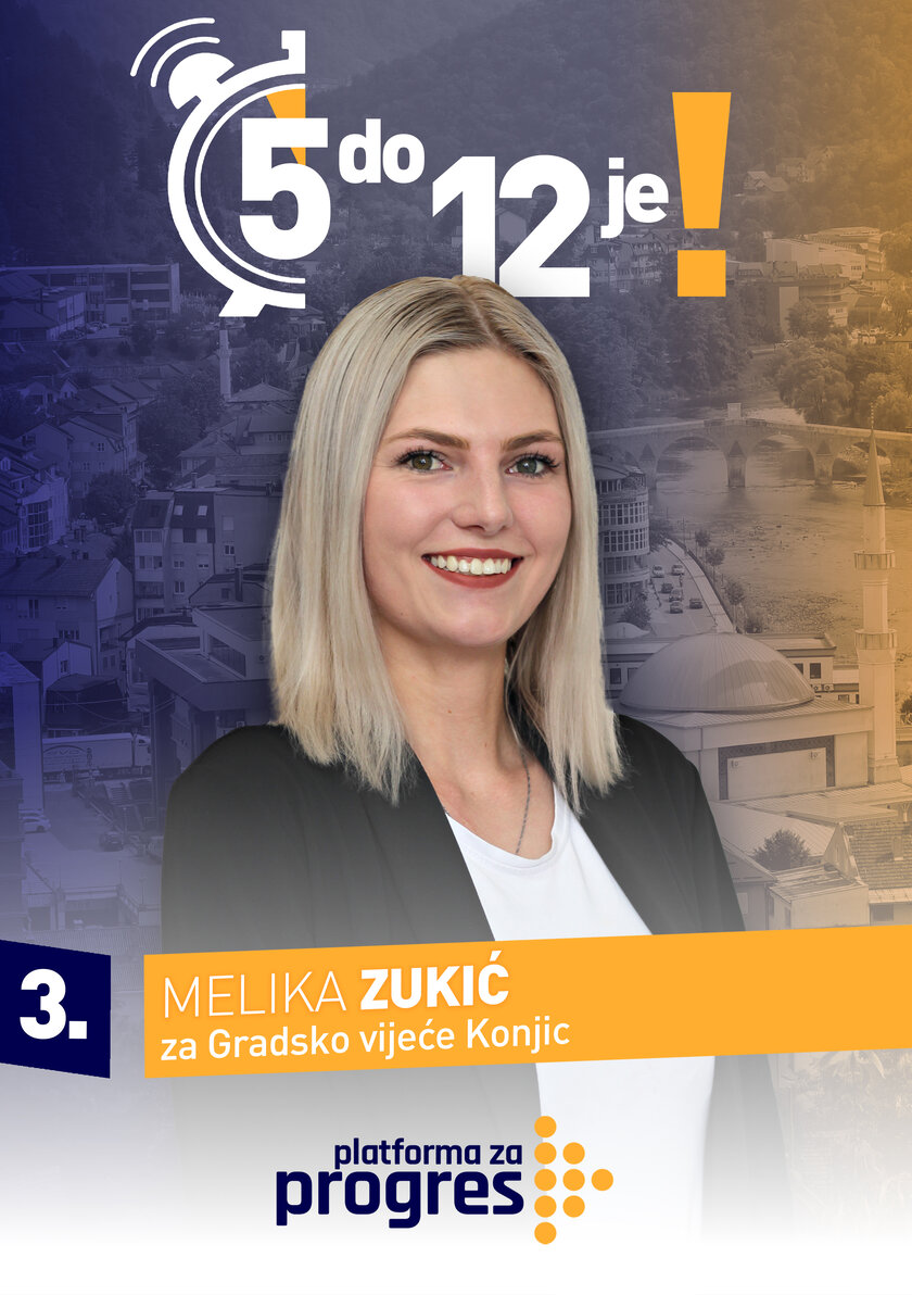 Melika Zukić - kandidat za Gradsko vijeće Konjic