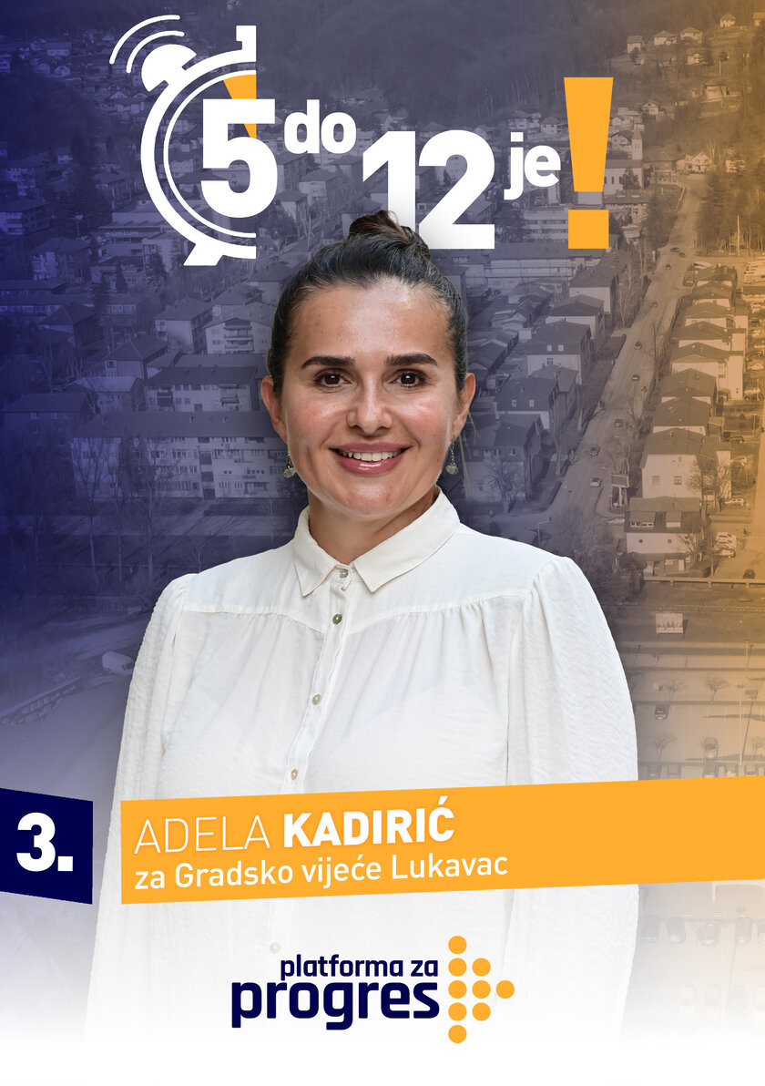 Adela Kadirić - kandidat za Gradsko vijeće Lukavac