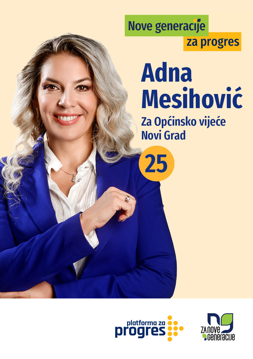 Adna Mesihović - kandidat za Općinsko vijeće općine Centar Sarajevo