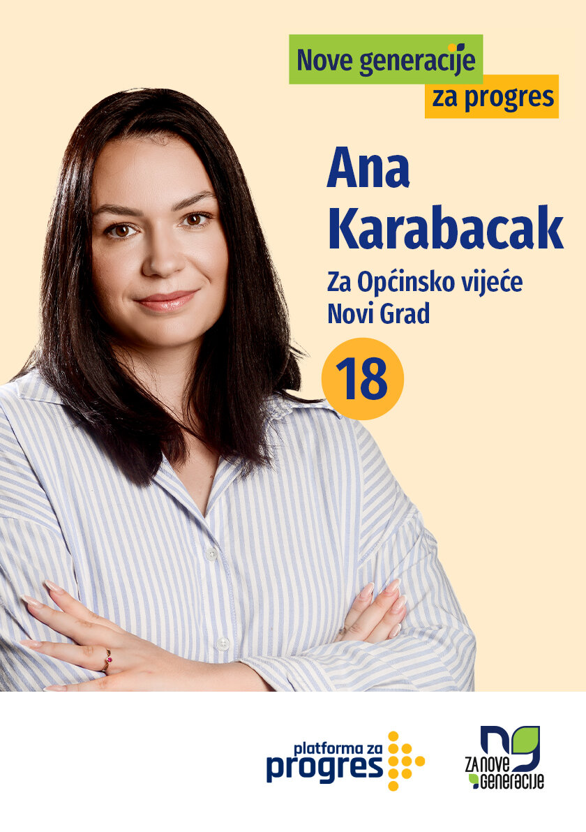 Ana Karabacak - kandidat za Općinsko vijeće općine Centar Sarajevo