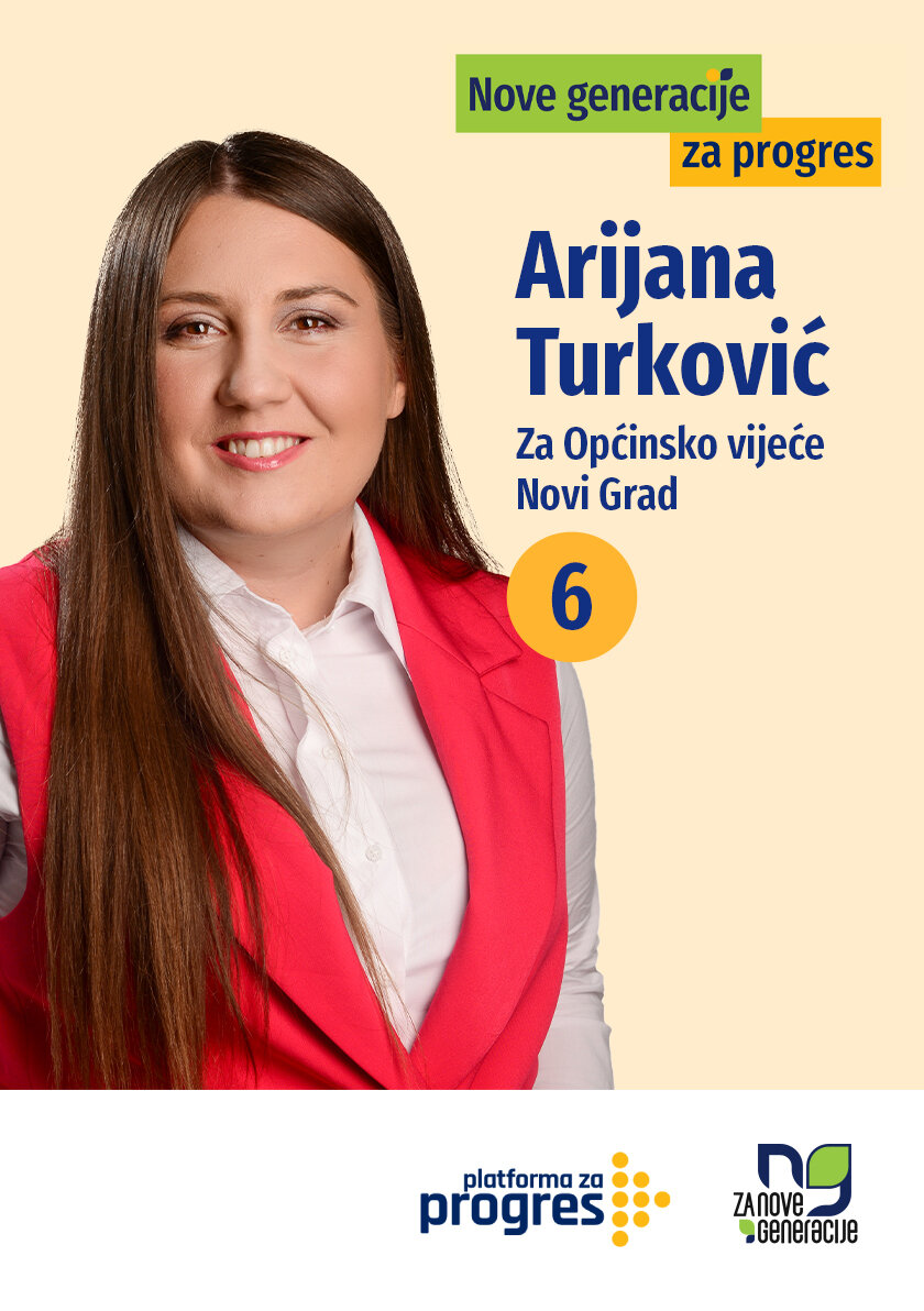 Arijana Turković - kandidat za Općinsko vijeće općine Centar Sarajevo