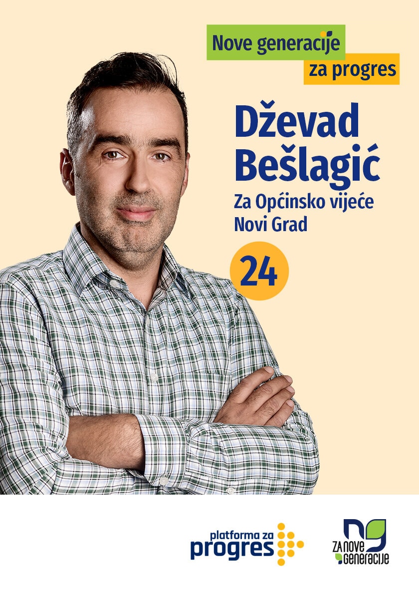 Dževad Bešlagić - kandidat za Općinsko vijeće općine Centar Sarajevo