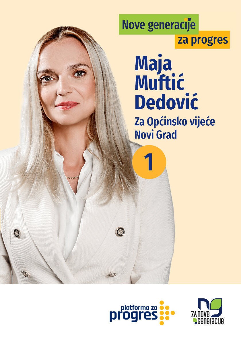 Maja Muftić Dedović - kandidat za Općinsko vijeće općine Centar Sarajevo