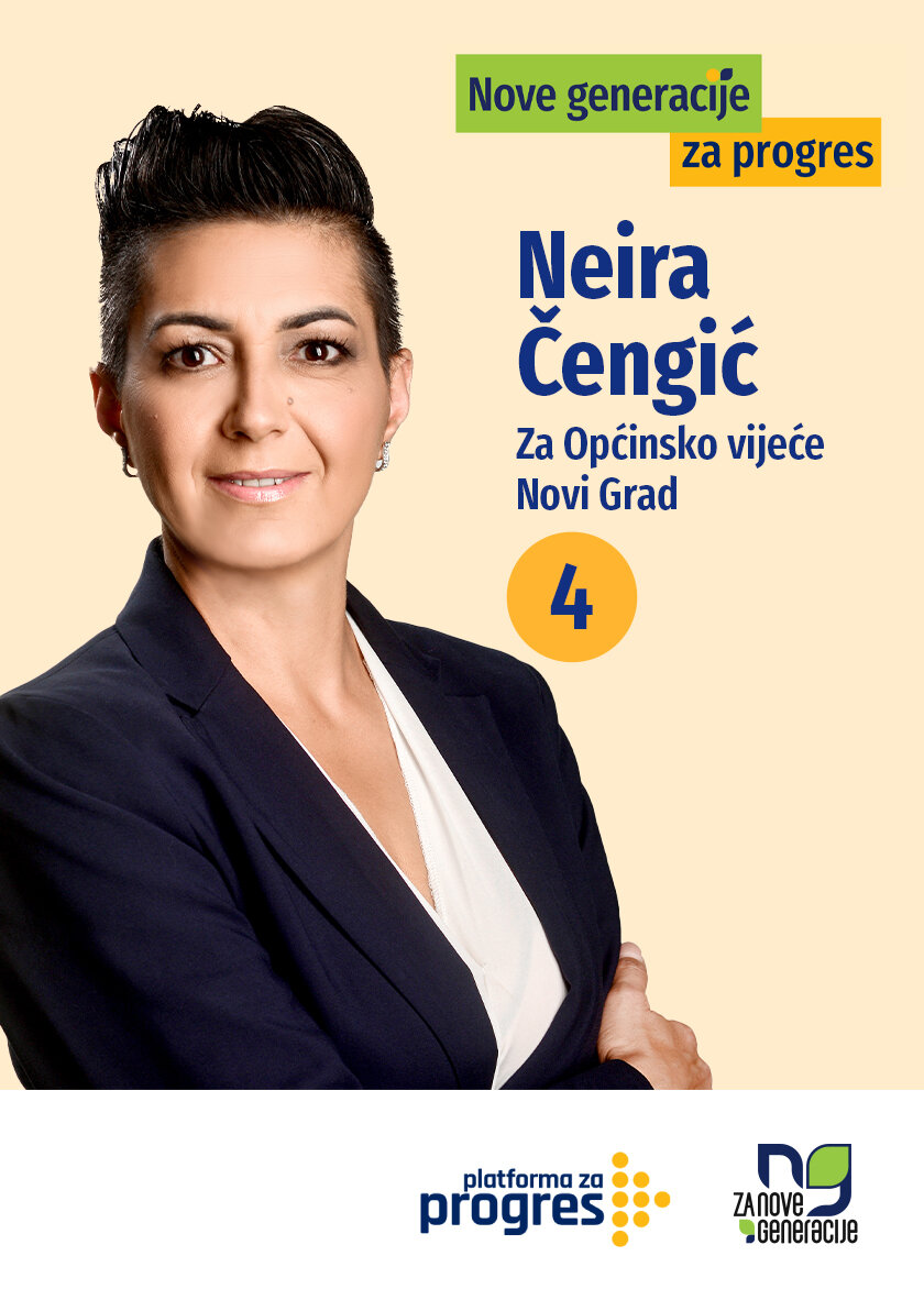 Neira Čengić - kandidat za Općinsko vijeće općine Centar Sarajevo