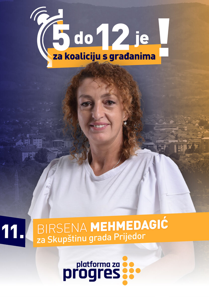 Birsena Mehmedagić - kandidat za Skupštinu grada Prijedor