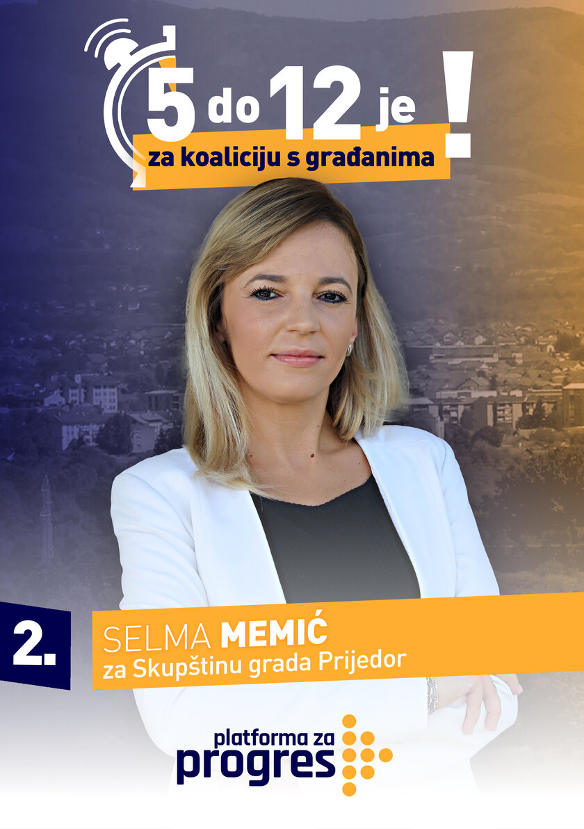 Selma Memić - kandidat za Skupštinu grada Prijedor