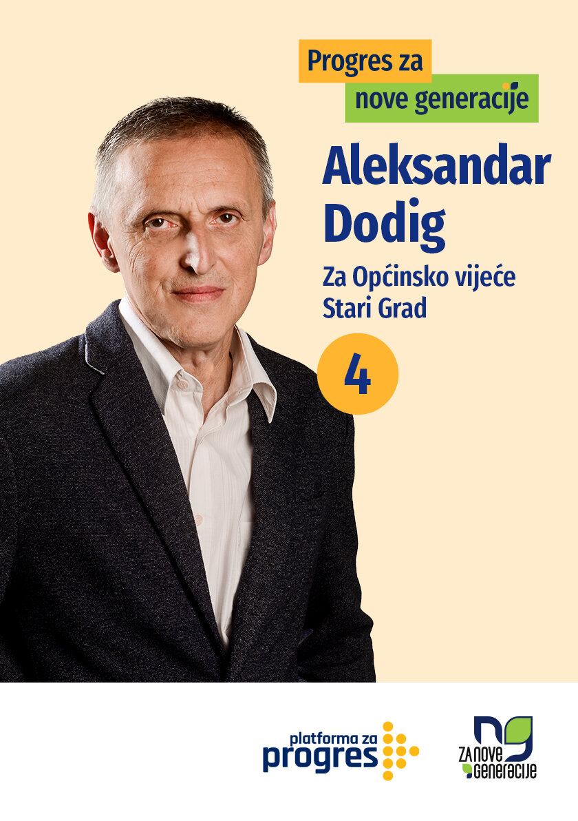 Aleksandar Dodig - kandidat za Općinsko vijeće općine Stari Grad Sarajevo