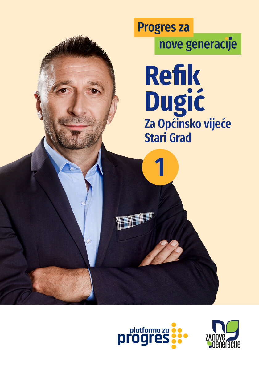 Refik Dugić - kandidat za Općinsko vijeće općine Stari Grad Sarajevo