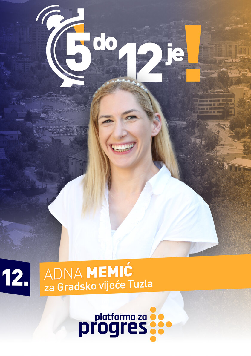 Adna Memić - kandidat za Gradsko vijeće Tuzla