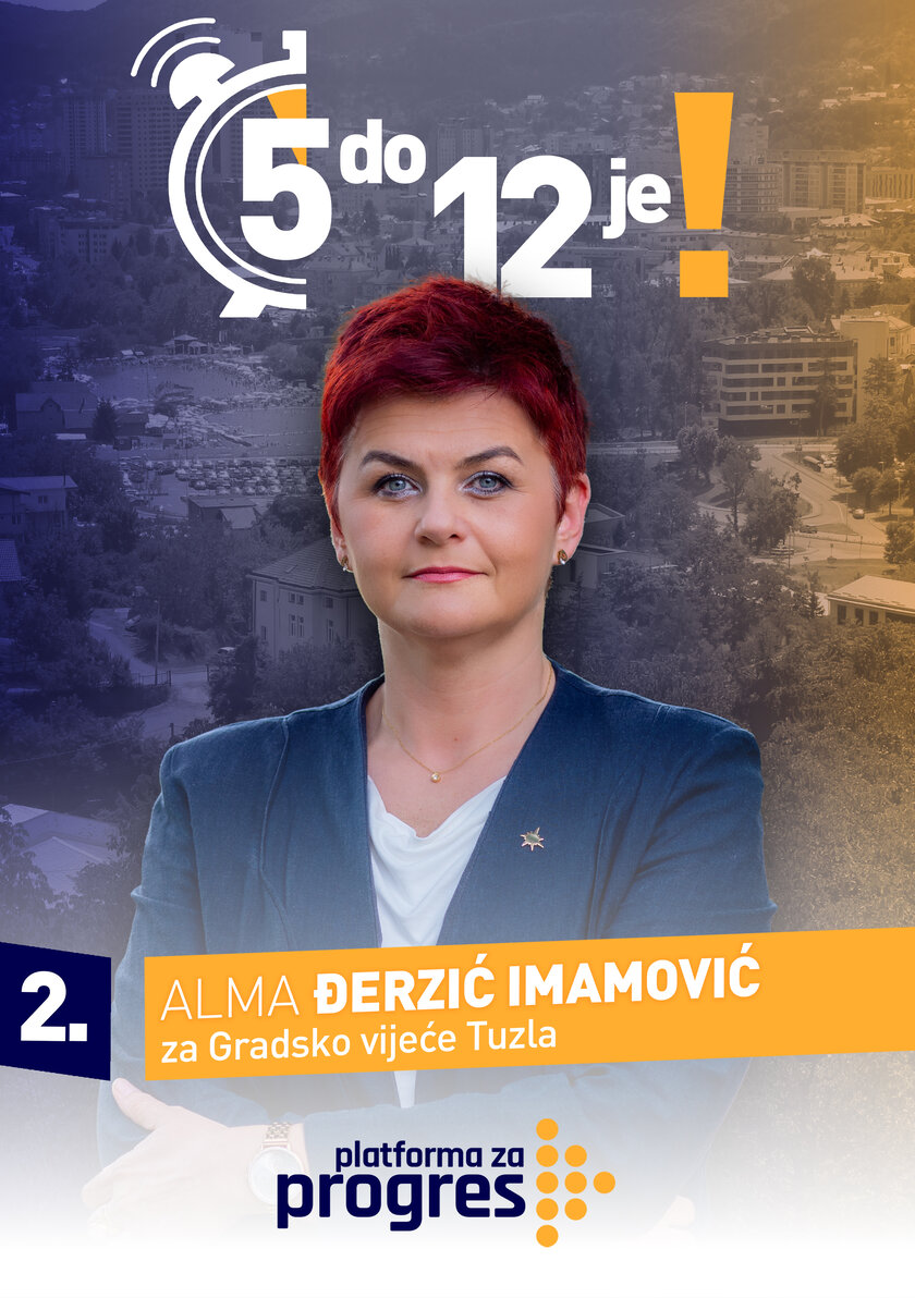 Alma Đerzić Imamović - kandidat za Gradsko vijeće Tuzla