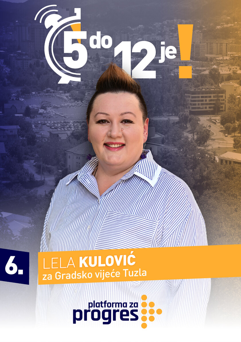 Lela Kulović - kandidat za Gradsko vijeće Tuzla