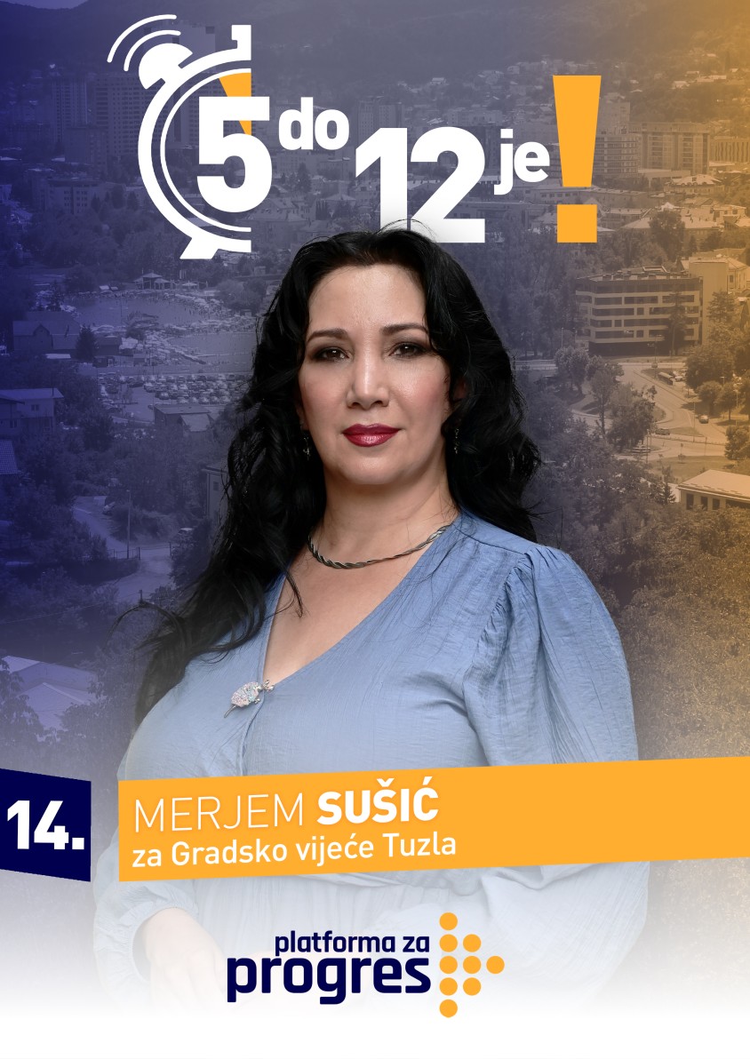 Merjem Sušić - kandidat za Gradsko vijeće Tuzla