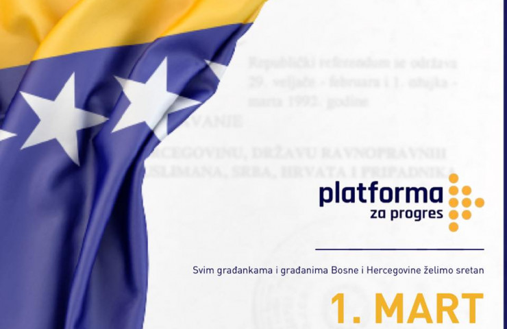 Sretan Dan nezavisnosti Bosno i Hercegovino