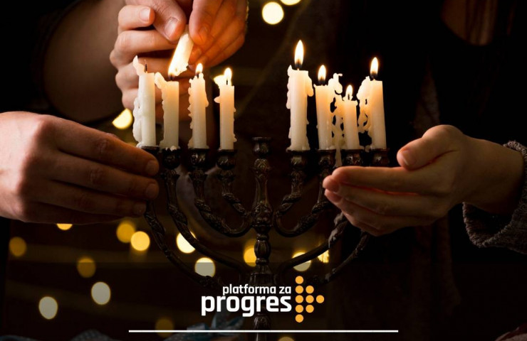Platforma za progres svim Jevrejima u Bosni i Hercegovini i širom svijeta želi da dane praznika Hanuka provedu u miru i zadovoljstvu, sa svojima najbližima.