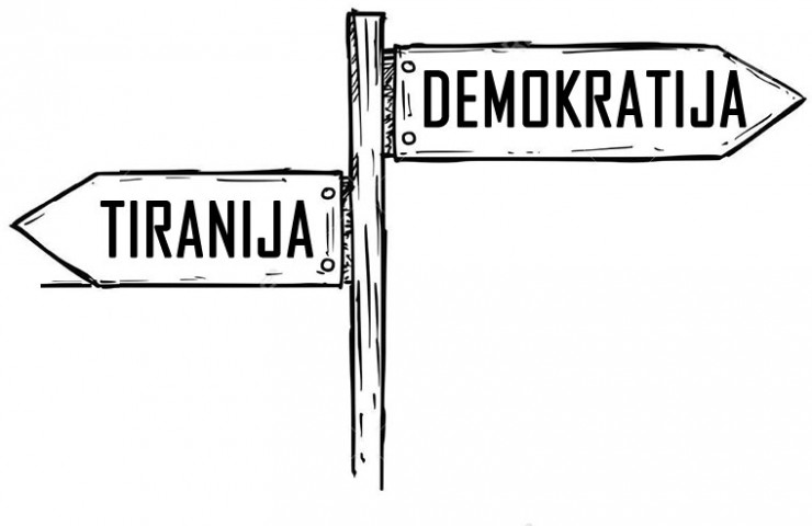 Otvoreno pismo međunarodnoj zajednici: Demokratija ili tiranija?