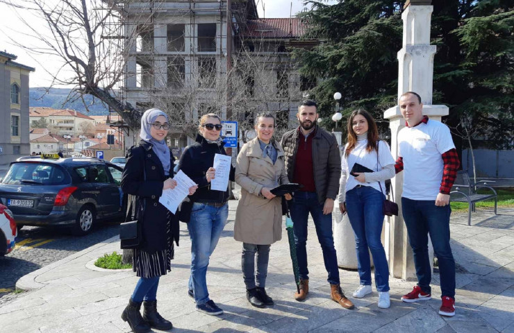 Elektronsko glasanje na ulicama Mostara!