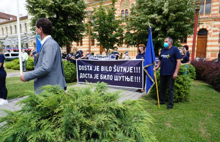 Održan online protest u Brčkom!